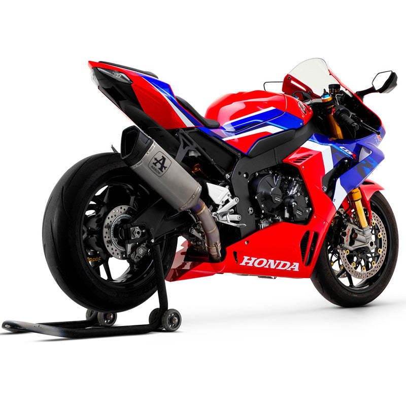 71005PT Arrow Pista Slip-on Exhaust, Titanium for Honda CBR1000RR-R 2020-2023