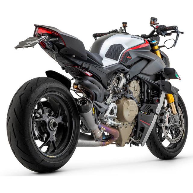 Arrow Ducati Panigale /Streetfighter V4S V4R Speciale V4 18-24 Racing Double Titanium Works Silencers + 1:1 St.Steel Link Pipe 71161pk