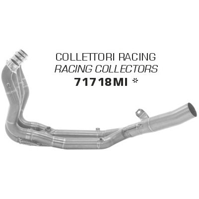 Arrow stainless steel Racing Exhaust Collector Header for BMW S1000RR 2020 to 2025 / S1000R/ M1000RR 2020-2024 71718MI