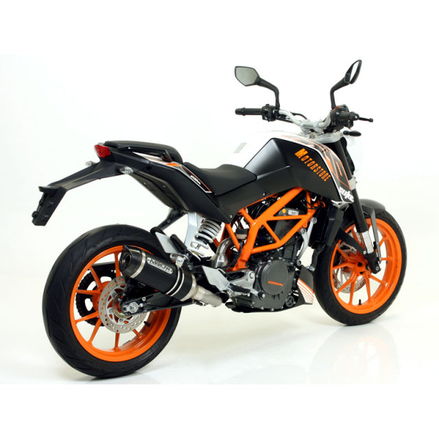 71813AKN Arrow Street Thunder Exhaust, Aluminium for KTM RC 125 / RC 390 Duke 390 13-16