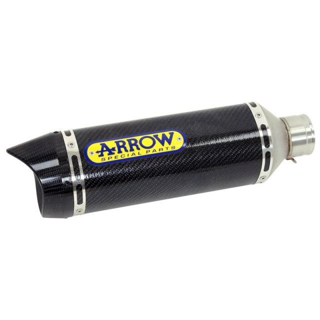 Arrow Thunder Slip-on Exhaust, Carbon Fiber for Yamaha Tracer 9 GT 21-24 71934MK