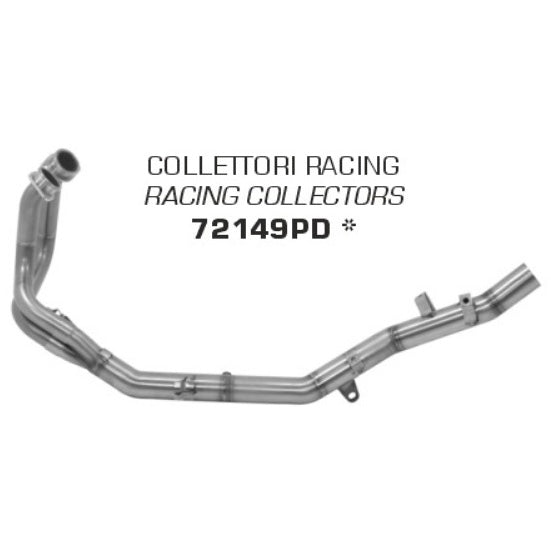 72149PD Arrow Racing Exhaust Collector, Stainless Steel Africa Twin Adventure Sport 18-19