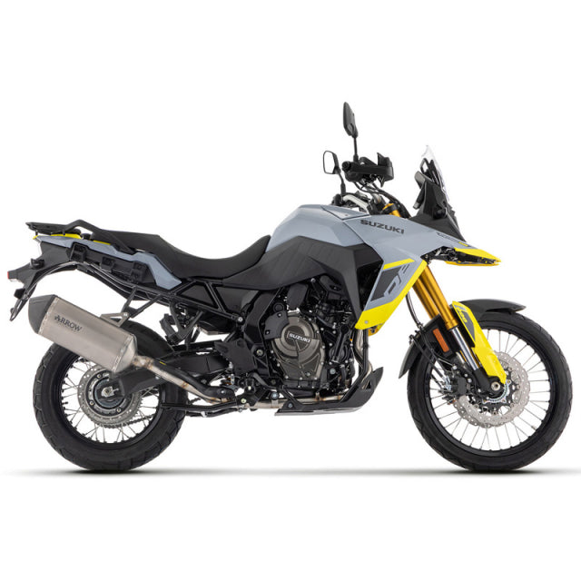 72511SK Arrow Sonora Slip-on Exhaust, Titanium for Suzuki V-Strom 800DE 2023-2025