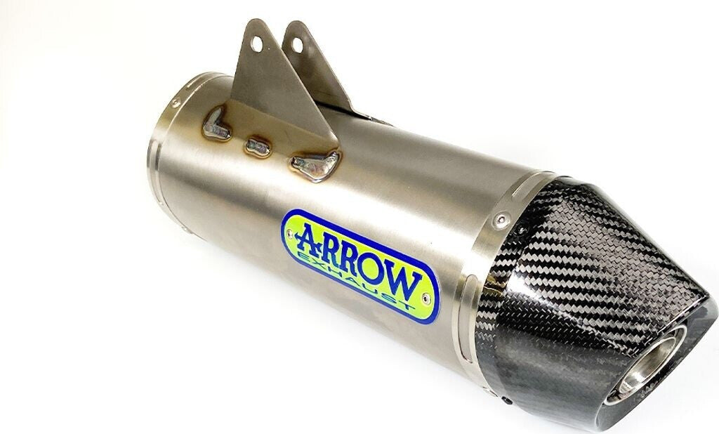 IN STOCK OPEN BOX Arrow KTM 690 SMC/ENDURO R LC4 9-24 Race-Tech Titanium Slip On With Carbon End Cap 72624pk
