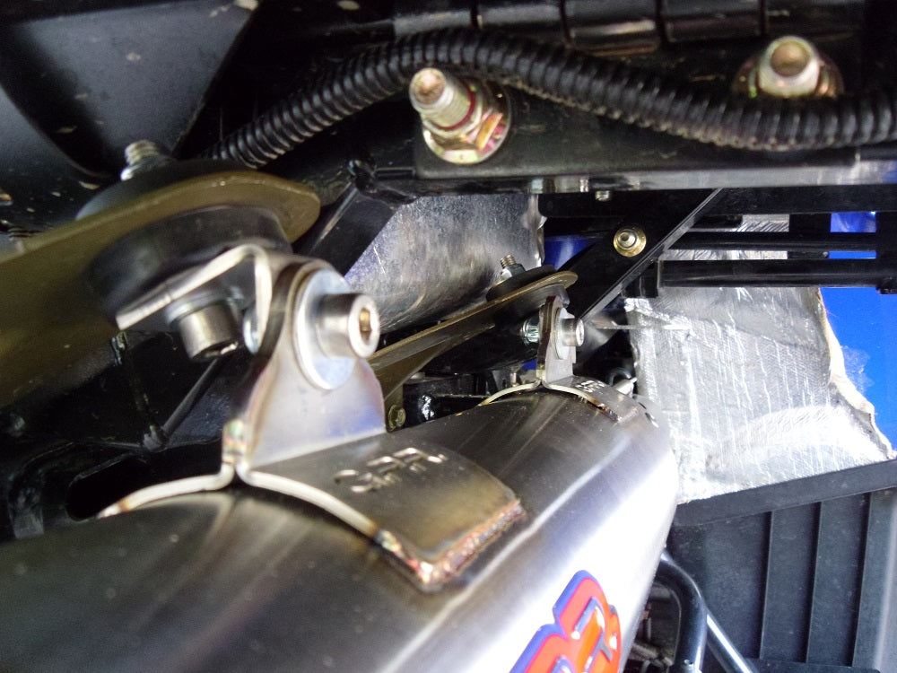 GPR Deeptone, Slip-on Exhaust with Removable DB Killer and Link Pipe Polaris Sportsman 800 X2 2007-2010 QUSP.92.DE.DEATV