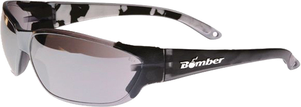 BOMBER H-Bomb Safety Eyewear Smoke W/Mirror Lens HF105