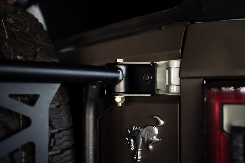 DV8 Offroad 21-23 Ford Bronco Spare Tire Guard & Accessory Mount TCBR-01