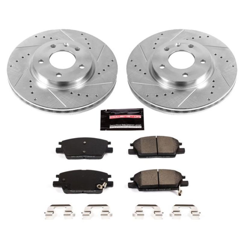 Power Stop 18-19 Buick LaCrosse Front Z23 Evolution Sport Brake Kit K7400