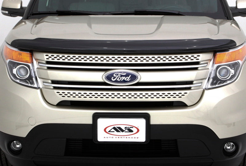 AVS 11-15 Ford Explorer (Excl. Sport Model) High Profile Bugflector II Hood Shield - Smoke 25164