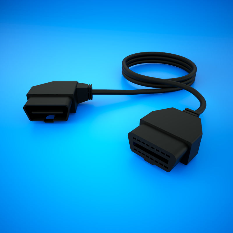 HPT OBDII Cable Extension - Right Angle - 5ft H-002-03