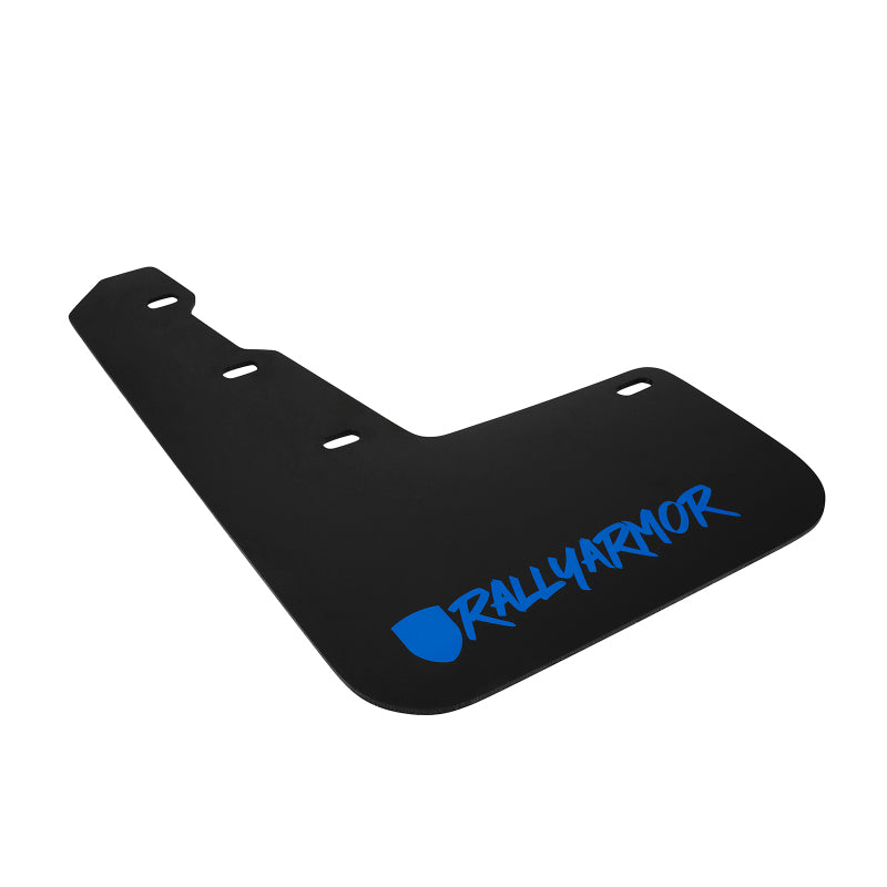 Rally Armor 15-21 Subaru WRX & STI Black Mud Flap Blue Altered Font Logo MF32-UR-BLK/BL-X