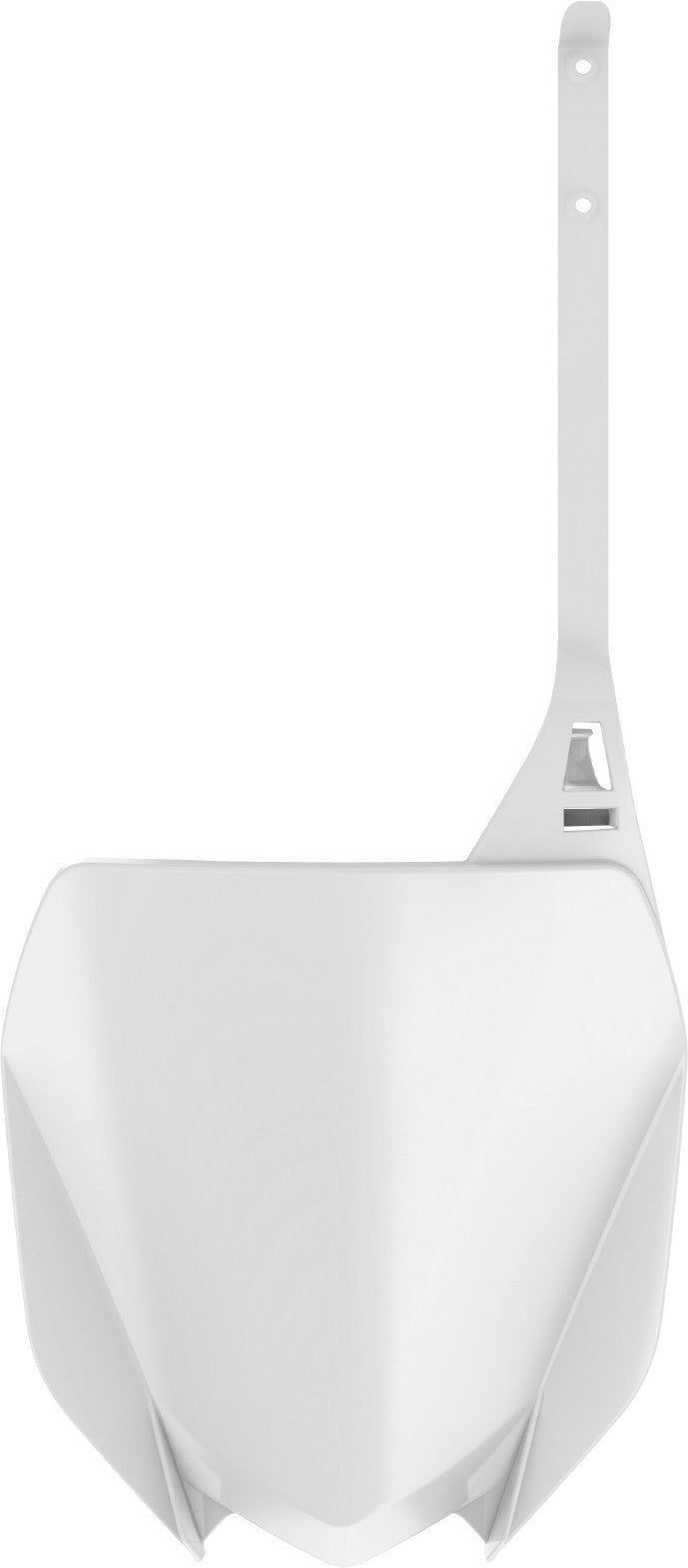 POLISPORT Front Number Plate White 8666000008