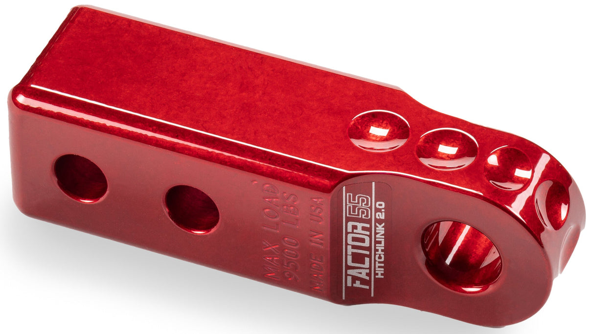 FACTOR 55 Hitchlink 2.0 Receiver 2" Red 00020-01