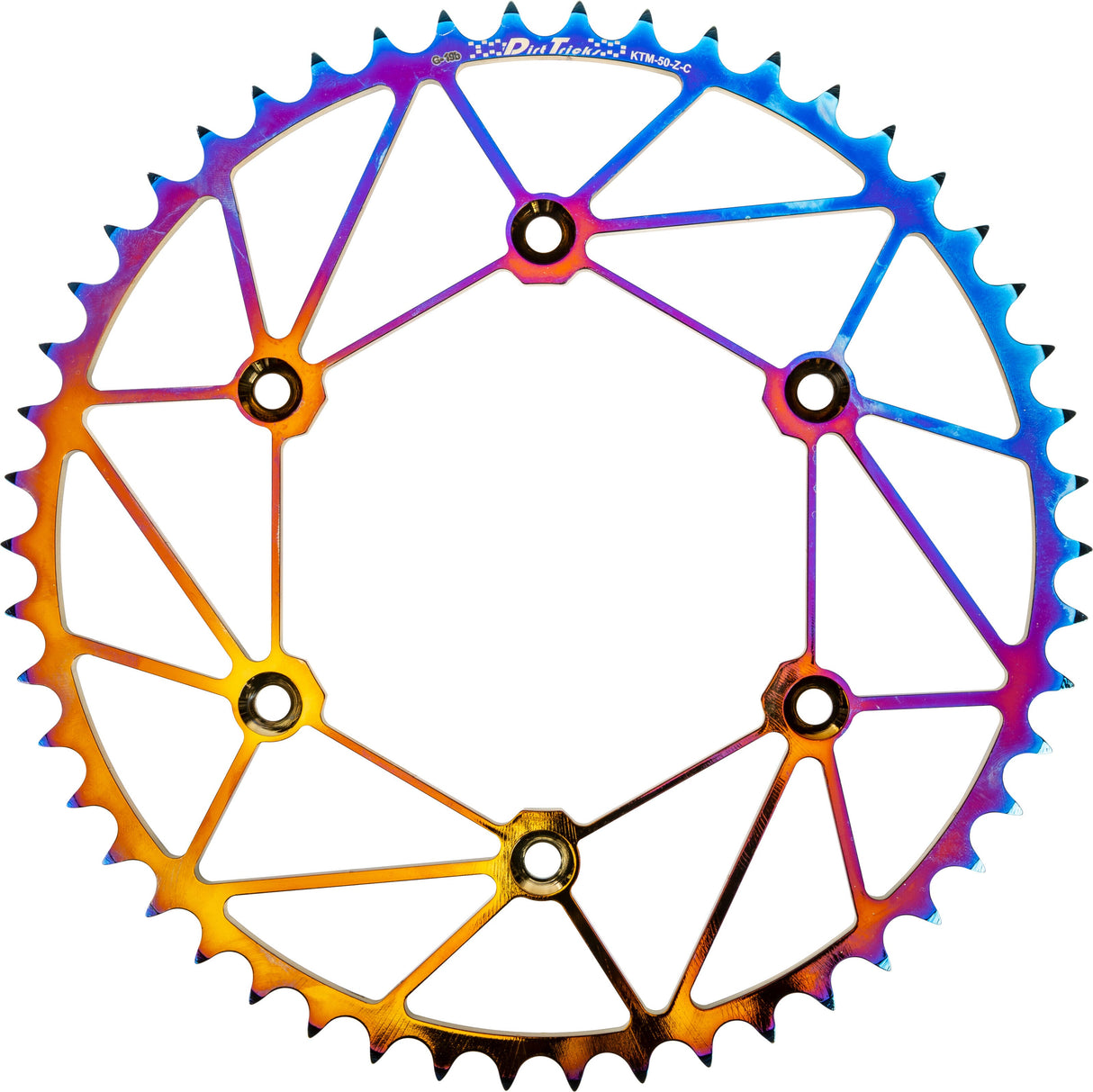 DIRT TRICKS Rear Sprocket Chromoly 46t-520 Ktm/Hus/Gas KTM-46-Z-C