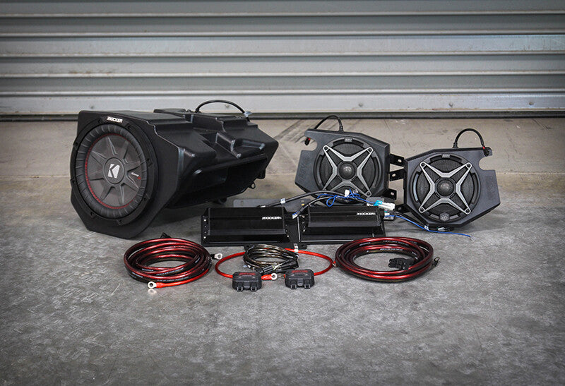 SSV WORKS 3 Speaker Kit Ride Command Pol RZ4-3ARC