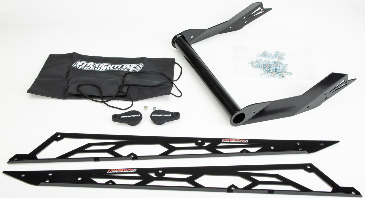 STRAIGHTLINE Hide 'n' Go Rear Bumper Pol 163" Black 182-115