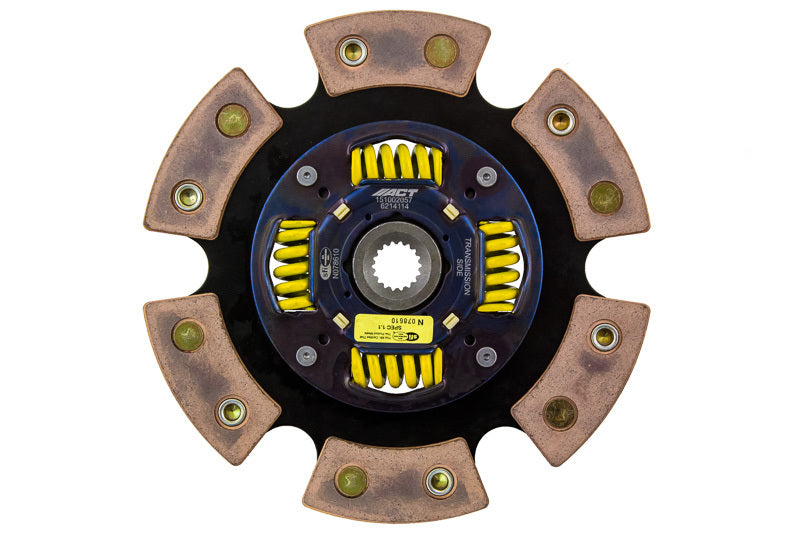 ACT 1991 Nissan Sentra 6 Pad Sprung Race Disc 6214114