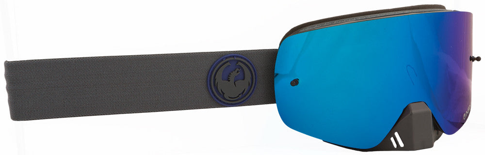 DRAGON Nfxs Goggle Carbon W/Dark Smoke/Blue Lens 722-1769