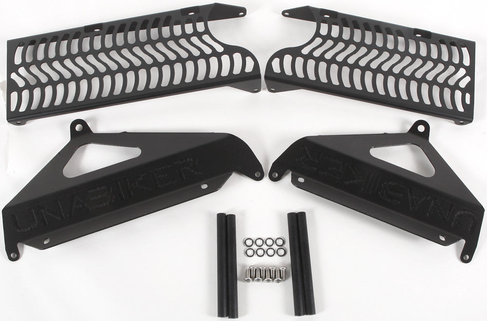 UNABIKER Radiator Guard (Black) SRMZ25013-K