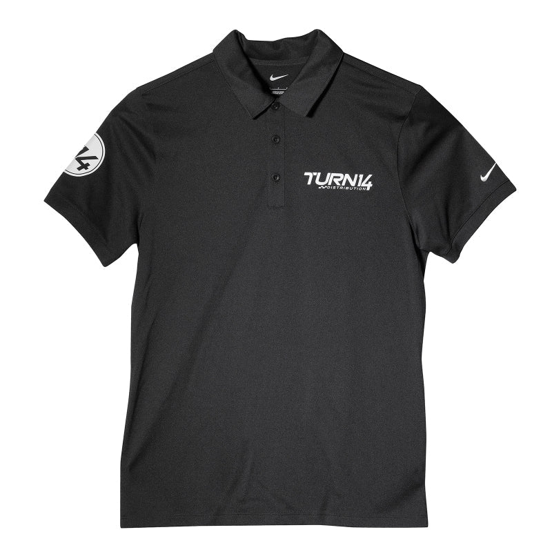 Turn 14 Distribution Black Dri-FIT Polo - XL (T14 Staff Purchase Only) 9114