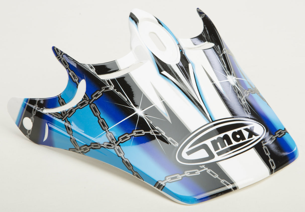 GMAX Visor Slice Blue G980041