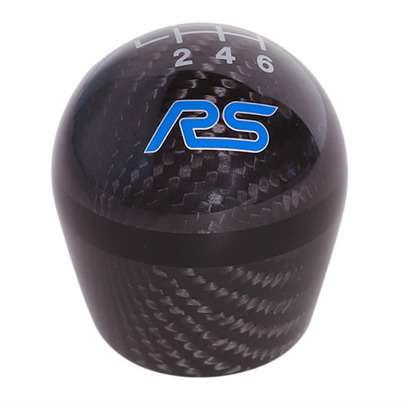 Ford Racing Focus RS Black Carbon Fiber Shift Knob 6 Speed M-7213-FRSCF