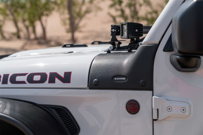 Bushwacker 18-19 Jeep Wrangler JL Trail Armor Cowl Guard - Black 76129