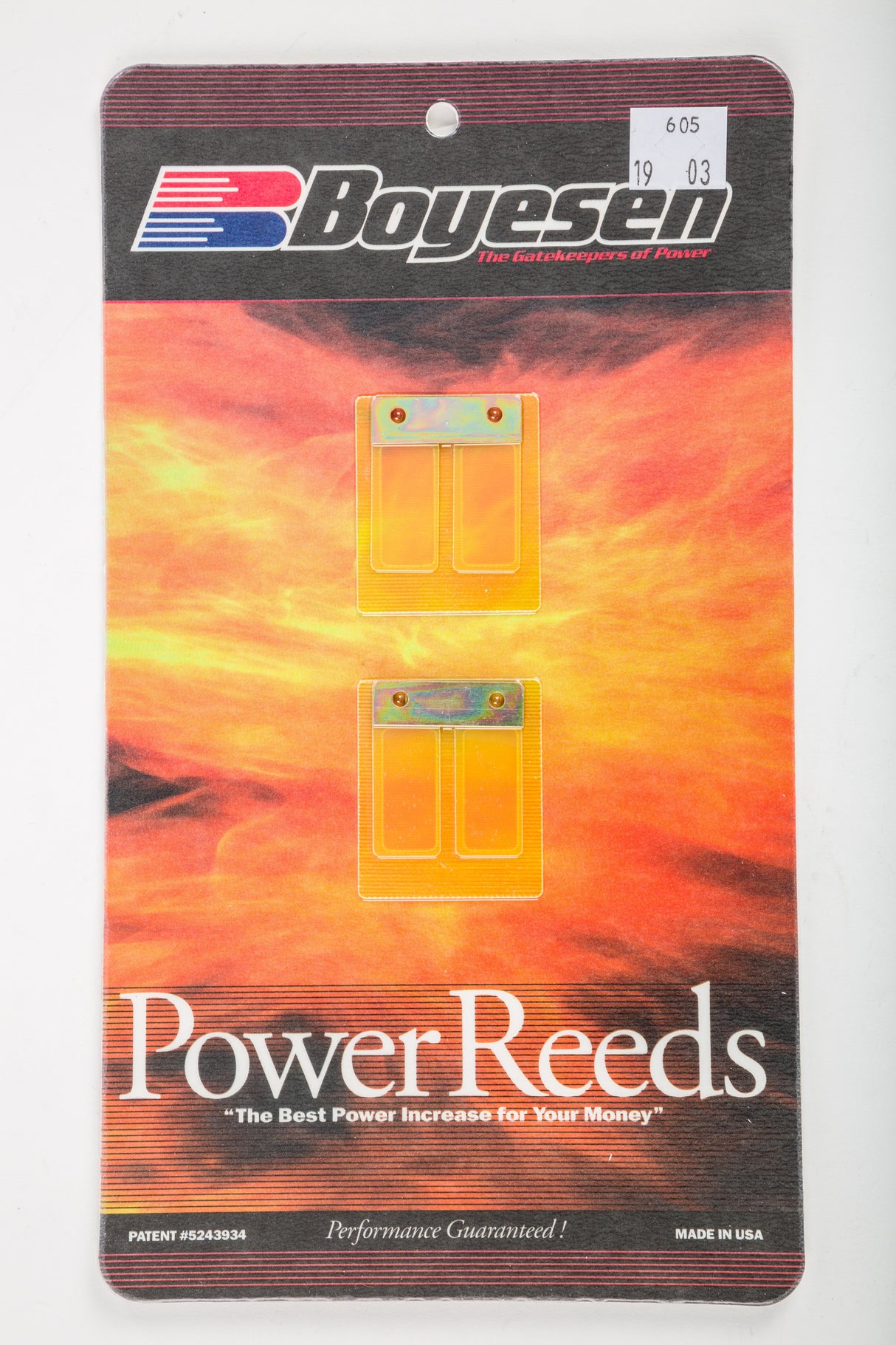 BOYESEN Motorcycle Reeds 605