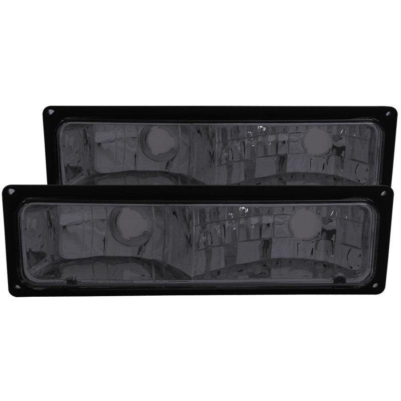 ANZO 1988-1998 Chevrolet C1500 Euro Parking Lights Smoke 511034