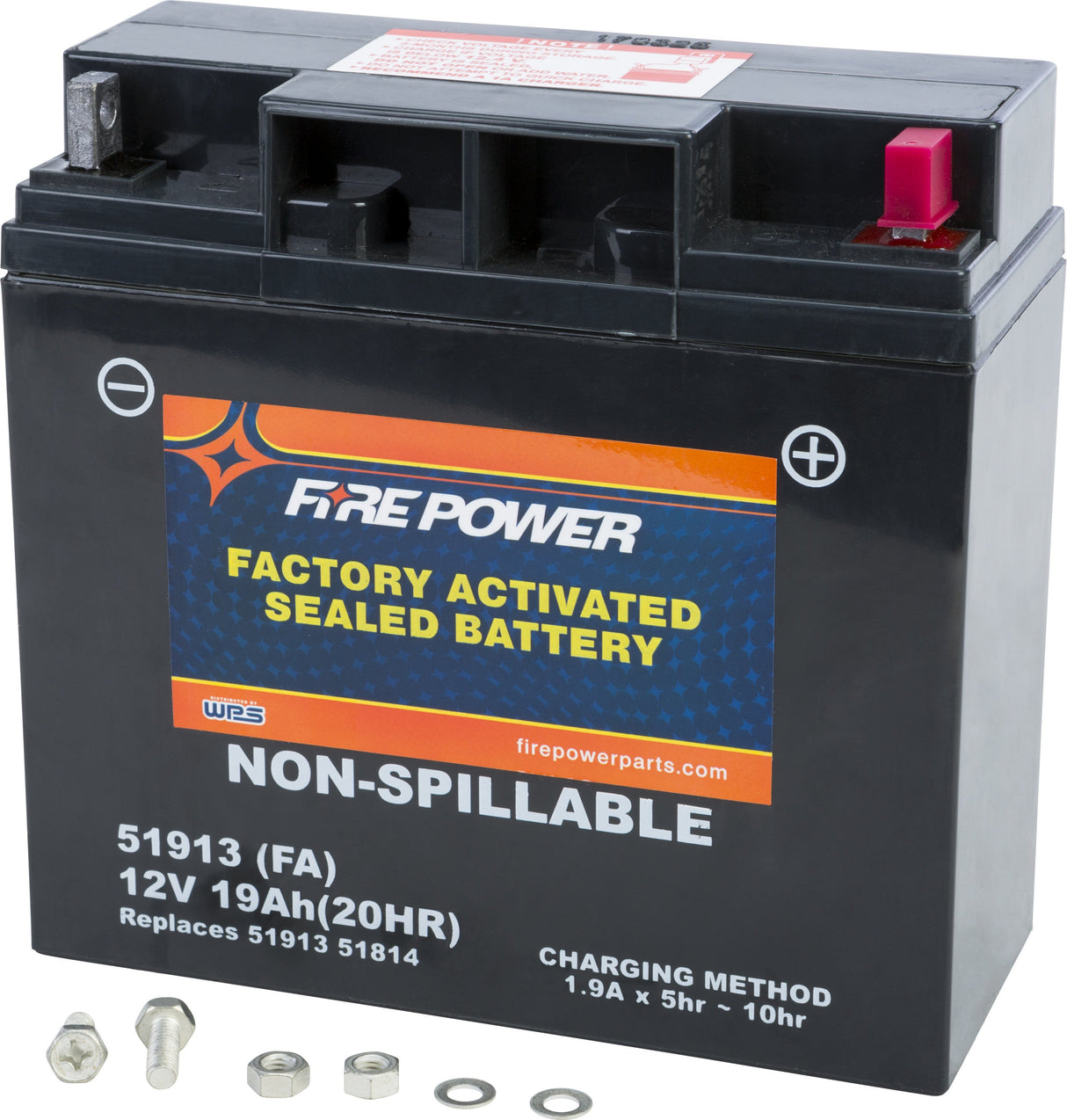 FIRE POWER Battery 51913 Sealed Factory Activated 51913(FA)