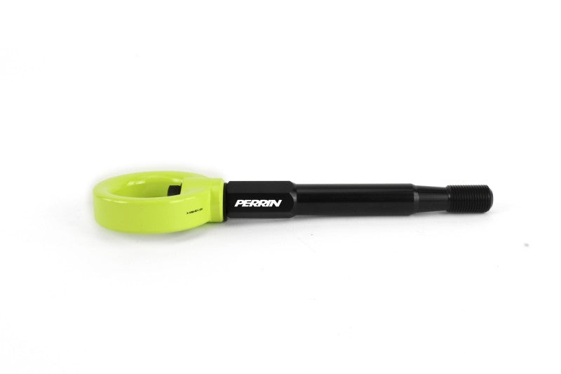 Perrin 2022 Subaru WRX / 18-21 Crosstrek Tow Hook Kit (Rear) - Neon Yellow PSP-BDY-257NY