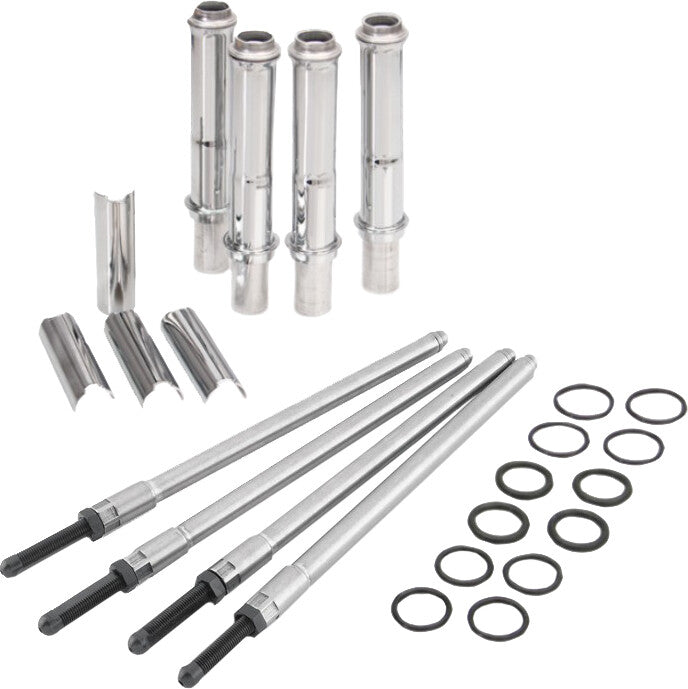 ROCKET PERFORMANCE GARAGE LLC Speedy Pushrod Kit W/Covers Evo Bt 84-99 6-6002