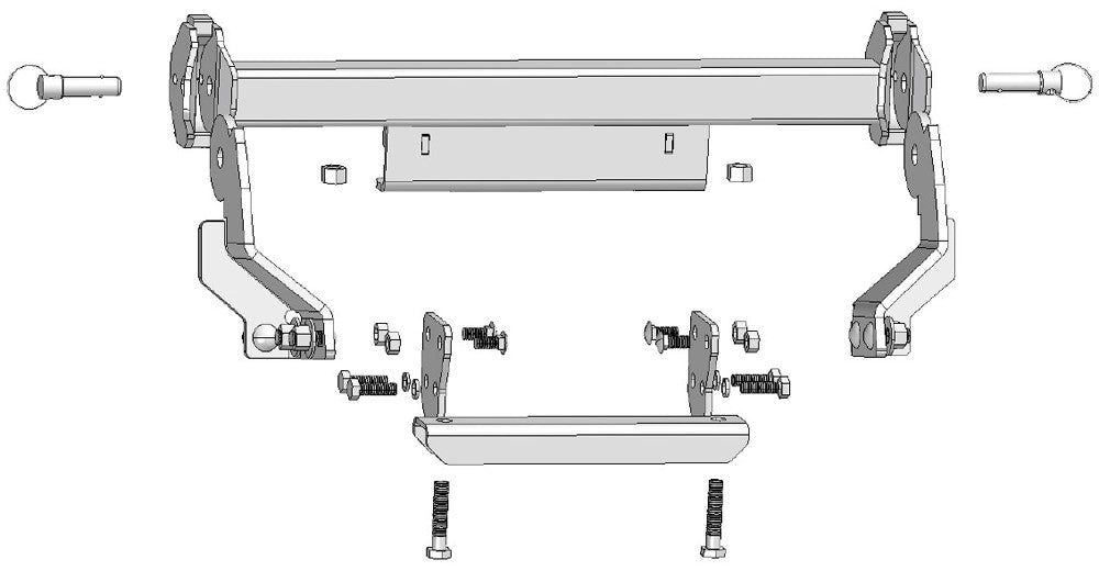 CYCLE COUNTRY Front Mount Kit 16-3040