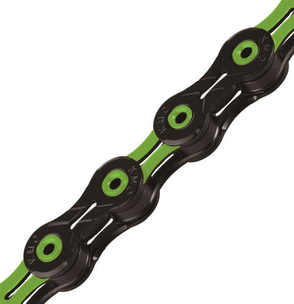 KMCX11 Sl Dlc 11/128" Chain Black/Green 11 Speed7 66759 71152 8