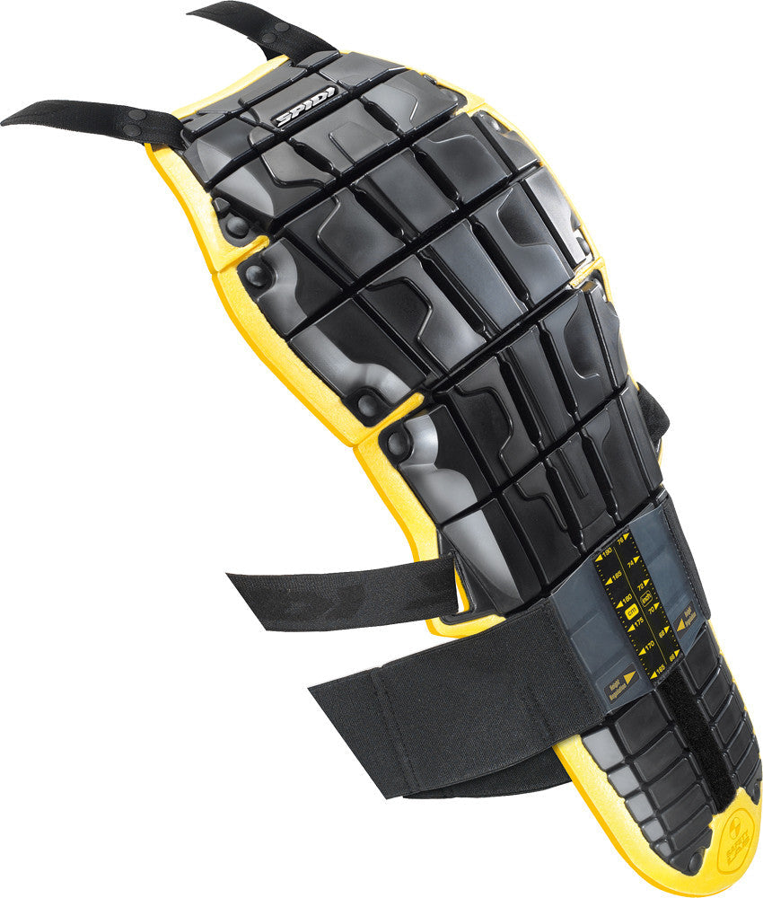 SPIDI Back Warrior Evo Black/Yellow Universal Z140K-016 = 6EA