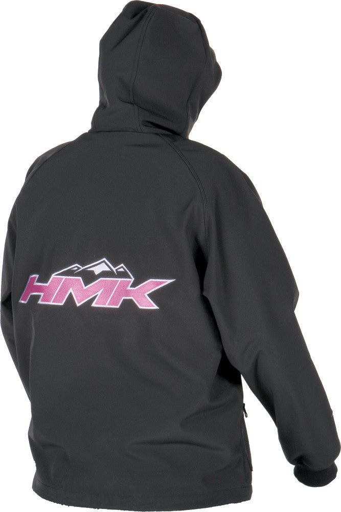 HMK Hmk Lds Tech Hoody Blk/Pk Xs HM7HDYBPXS