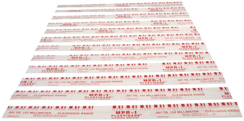Clevite Plastigage Red Plastigage - 12 Pack MPR1