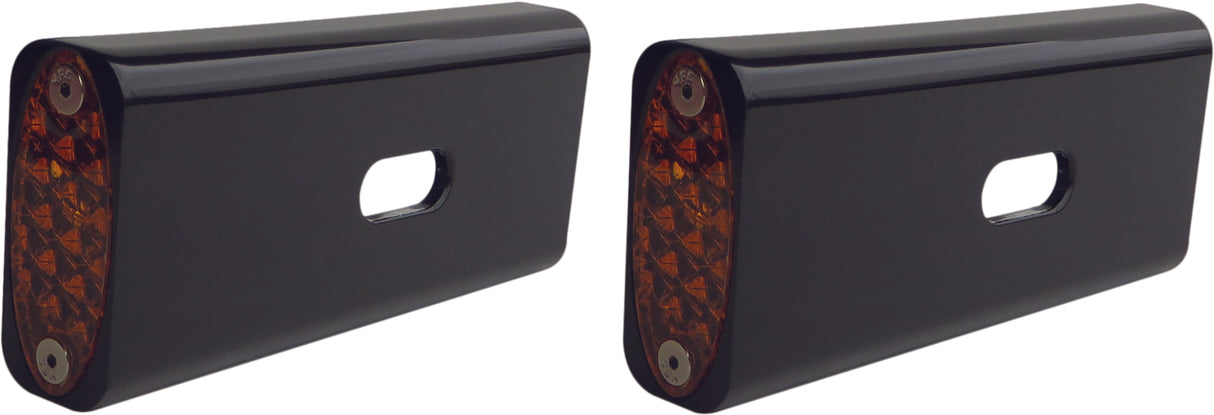 PRO ONE Fender Strut Marker Light 06-16 Fxd Red Blk 909105BR