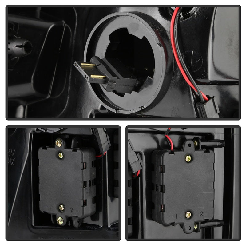 Spyder Dodge Ram 09-18 LED Tail Lights - All Black ALT-YD-DRAM09V2-LED-BKV2 (Incandescent Only) 5085917