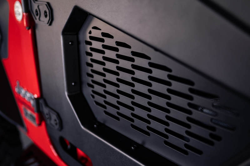 DV8 Offroad 18-22 Jeep Wrangler JL/JT Spec Series Half Doors - Front Set HDJL-02F