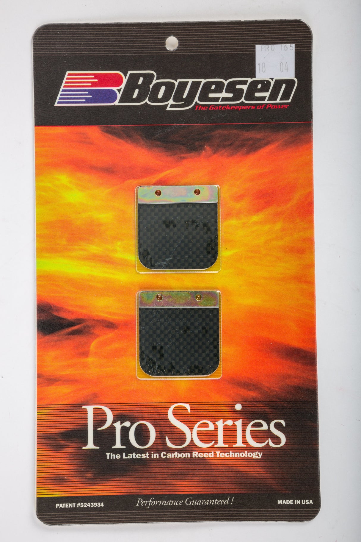 BOYESEN Pro Series Reeds PRO-165