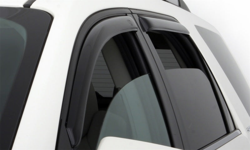 AVS 07-10 Jeep Compass Ventvisor In-Channel Front & Rear Window Deflectors 4pc - Smoke 194330