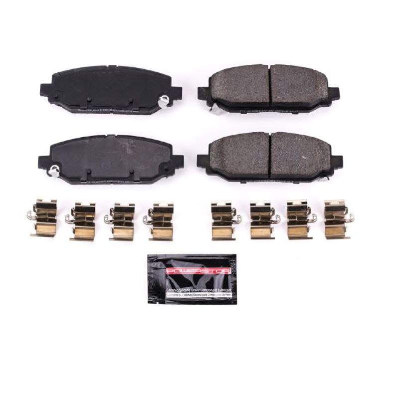 Power Stop 18-19 Jeep Wrangler Rear Z23 Evolution Sport Brake Pads w/Hardware Z23-6004