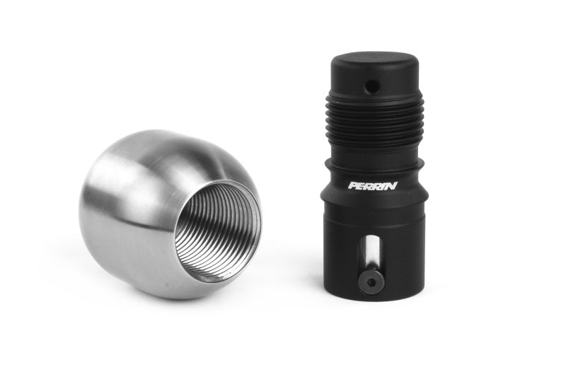 Perrin 2020+ Subaru Outback/Ascent (w/CVT) SS Barrel Shift Knob - 1.85in. / Brushed Finish PSP-INR-141-2