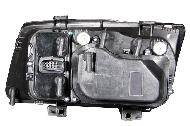 ANZO 1999-2005 Volkswagen Jetta Projector Headlights w/ Halo Black (CCFL) 121369