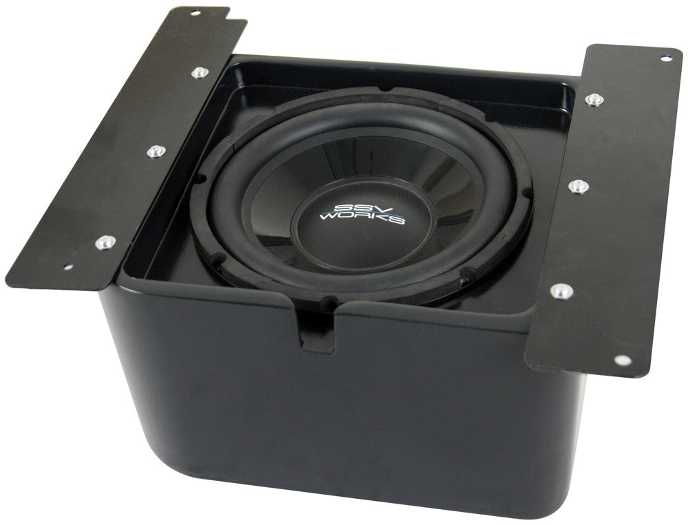 SSV WORKS Under Seat 10" Subwoofer W/Amp WP-RG3S10