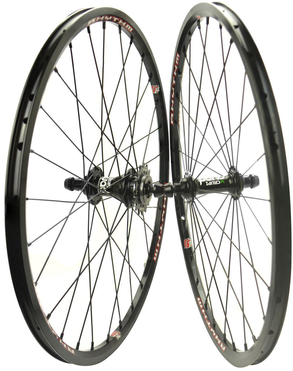 CRUPI Rhythm Pro 24x1.75 Wheel Black Quad Hub W/ 16 Cog 38071