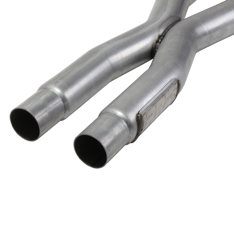 BBK 15-20 Ford Mustang GT 5.0L Resonator Delete X-Pipe (For Use w/Shorties Or Stock Manifolds) 1818