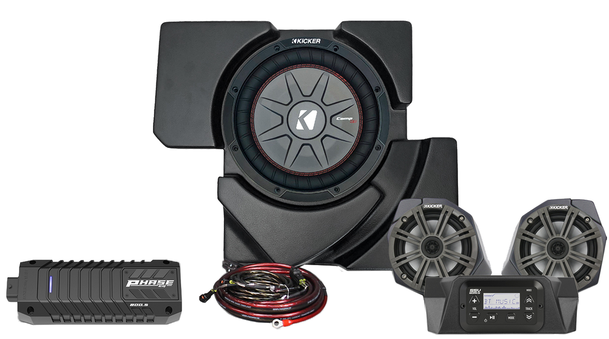 SSV WORKS 3 Speaker Plug And Play Kit Kicker 220-X32-Q3K3