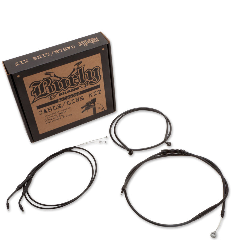 Burly Brand Control Kit 8in - Black B30-1138